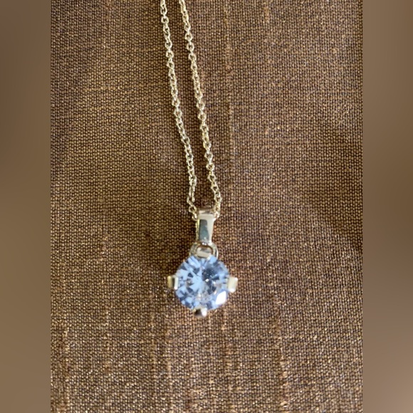 Cubic Zirconia Necklace Lot! Some with Original Packaging!!!! (6 Pieces) 18” - Picture 4 of 7